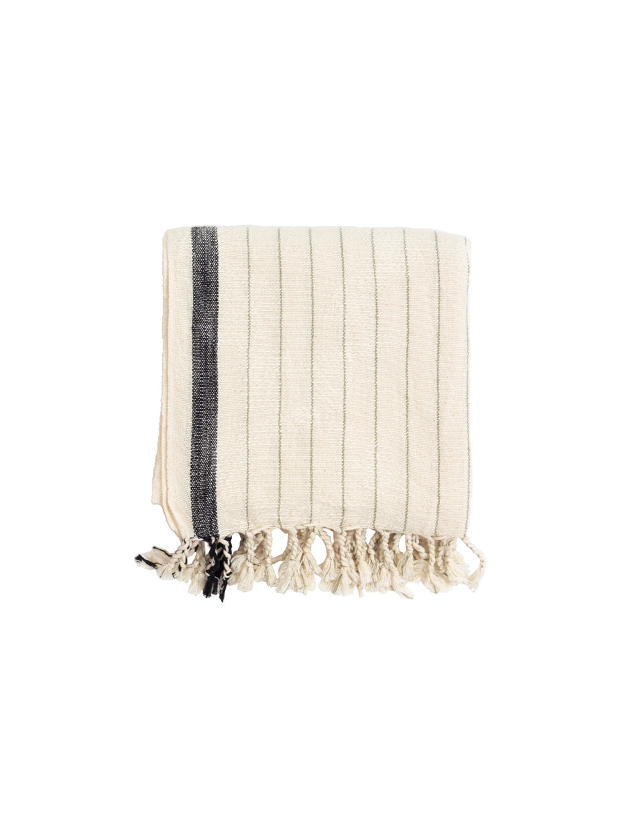 Realhomelove Turkish Towel Cotton Stripe Beach Towels Oversized