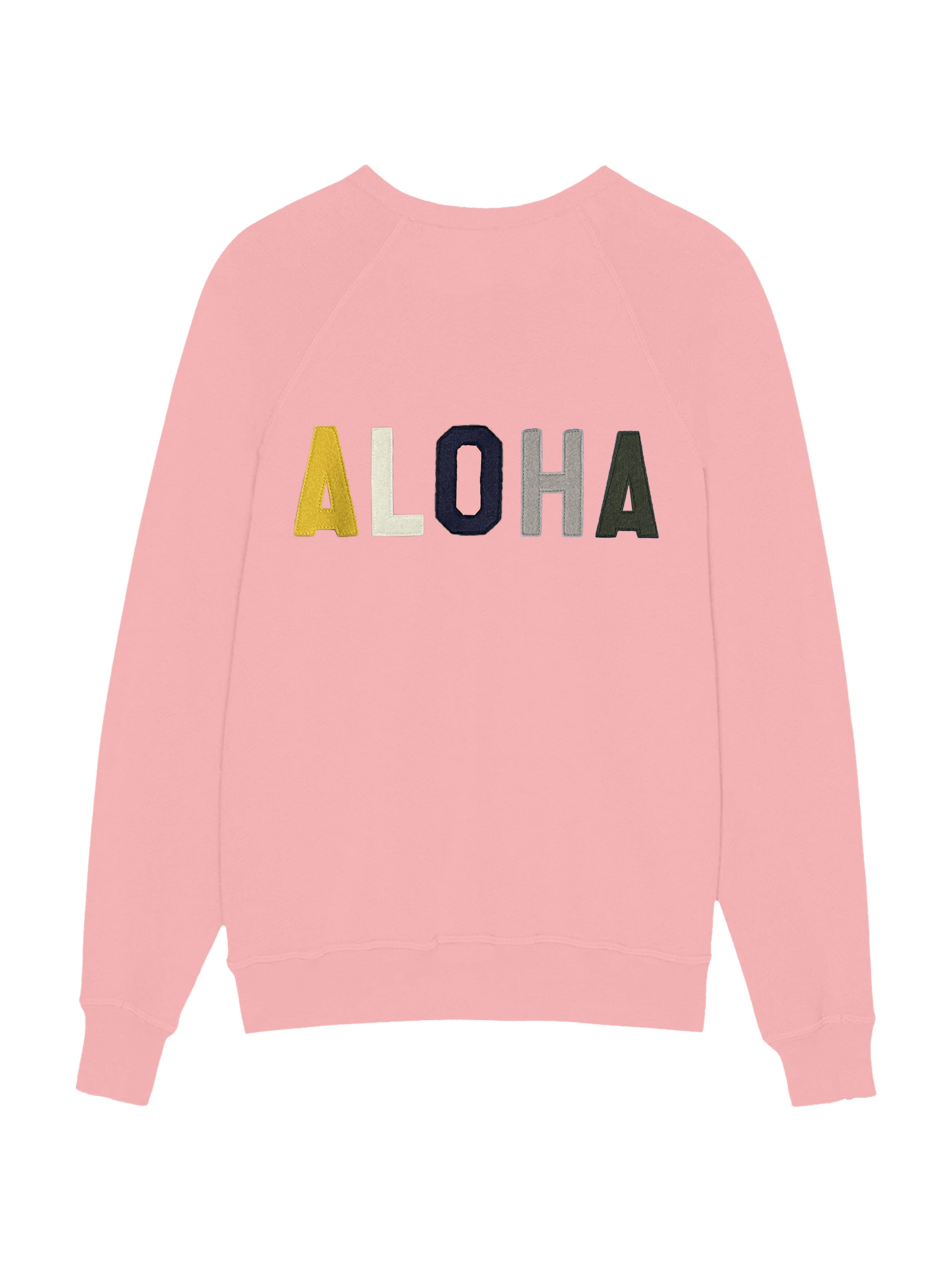 Custom Cashmere Applique & Felt Letter Jetty Sweatshirt