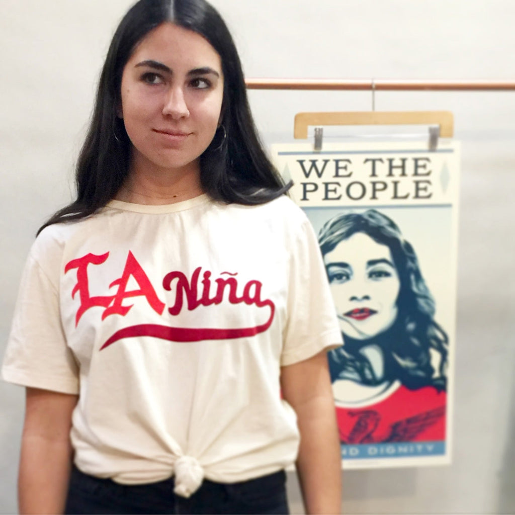 LA Niña Tee,t-shirt, The Uplifters- Woo