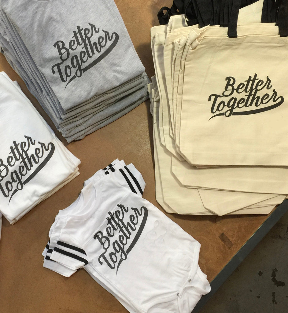 Better Together Tee- women,, The Uplifters- Woo