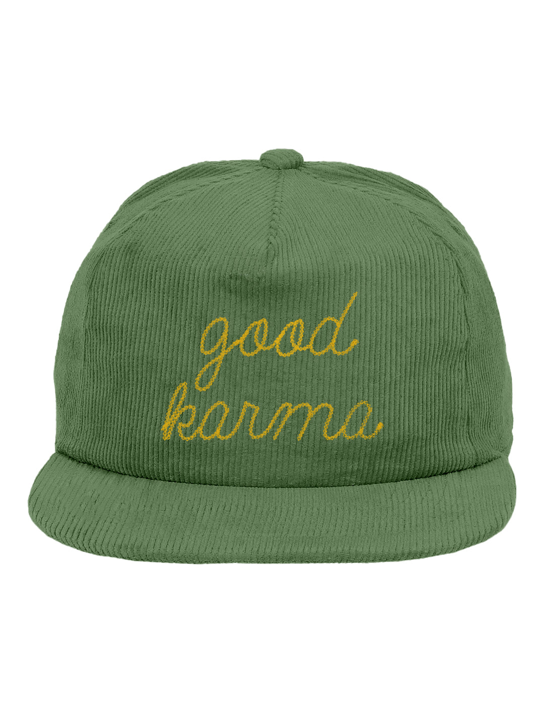 Custom Chainstitch Corduroy Cap
