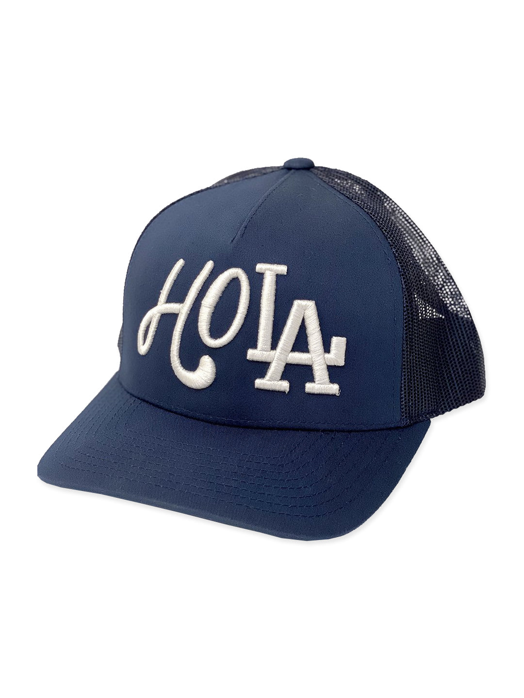 Los Angeles Dodgers Blue Baseball Foam Mesh Snap India