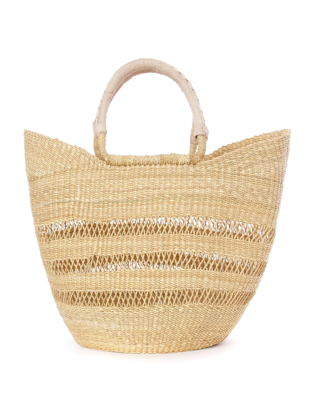 Natural Lacework Wing Shopper