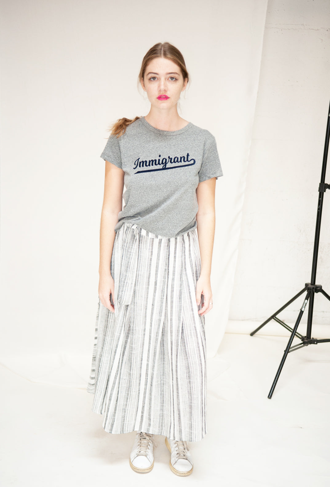 Immigrant Tee - Womens,, The Uplifters- Woo