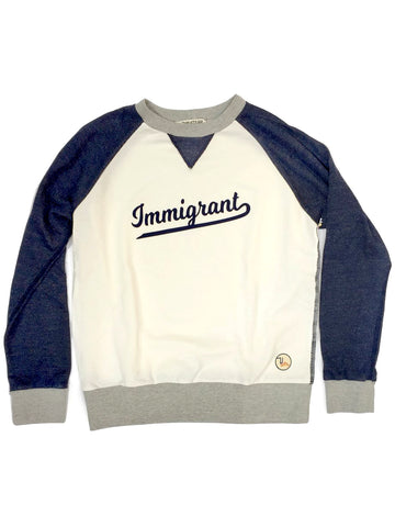 Immigrant Sweatshirt,, The Uplifters- Woo